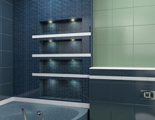 Керамическая плитка идеальный выбор для ванной комнаты